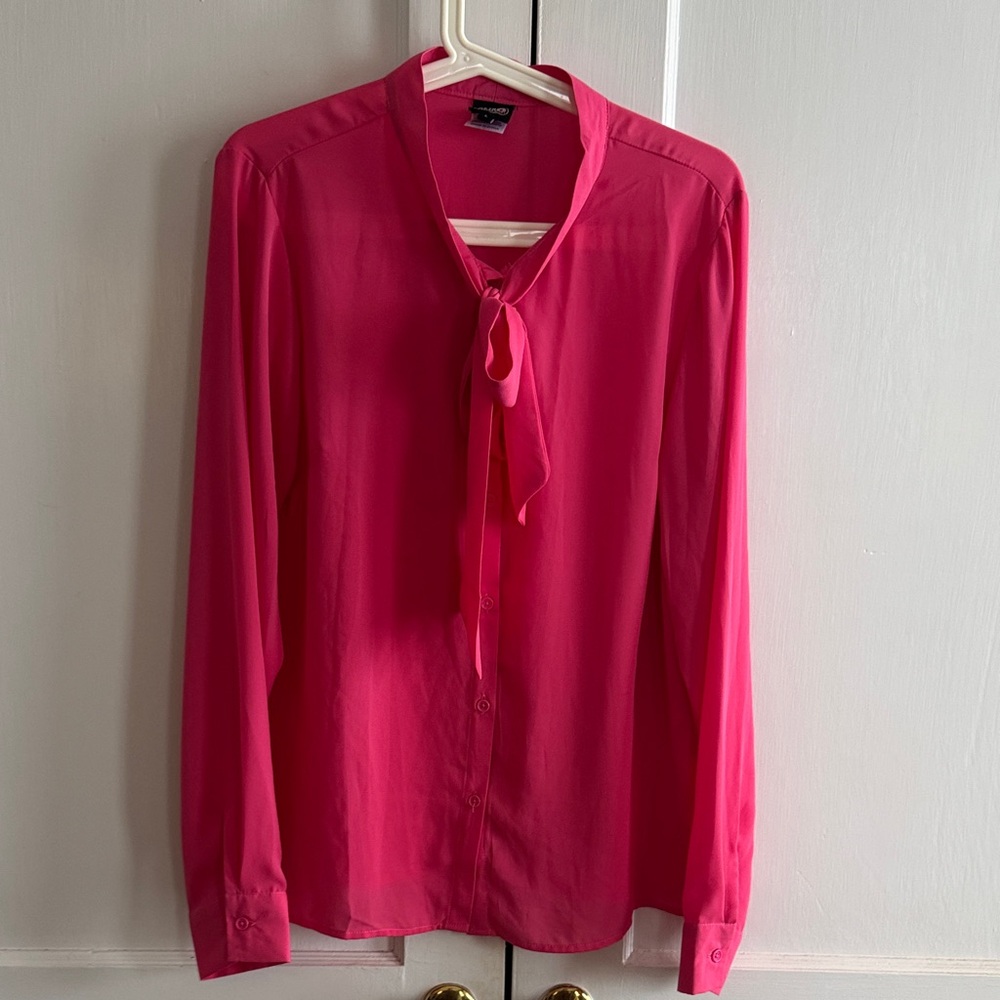 Bright Pink Women’s Blouse